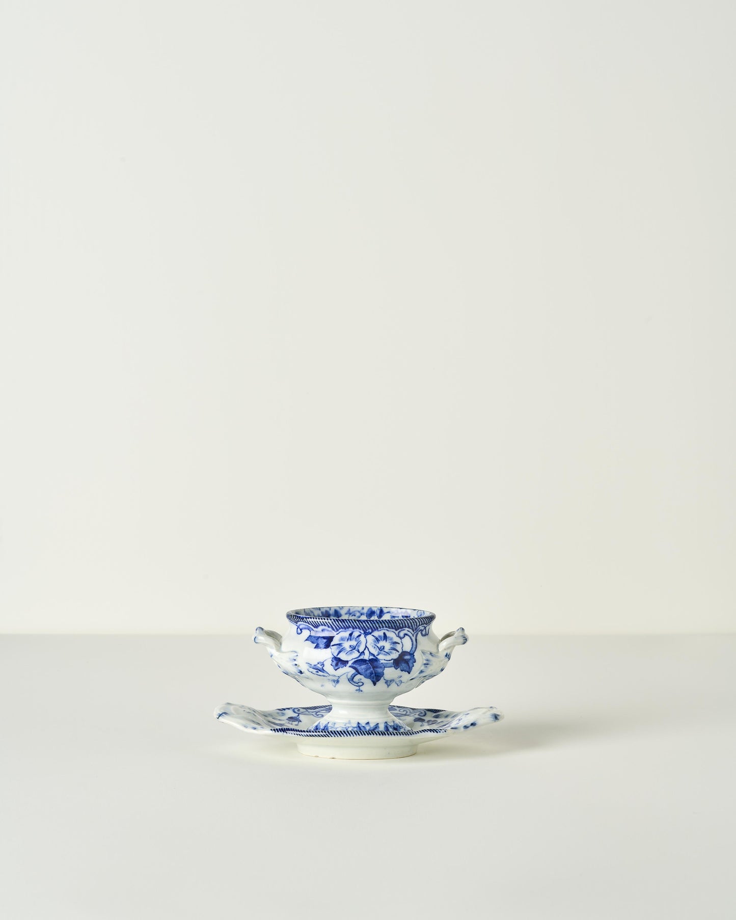 Creil et Montereau Flora Moutardier & Saucer