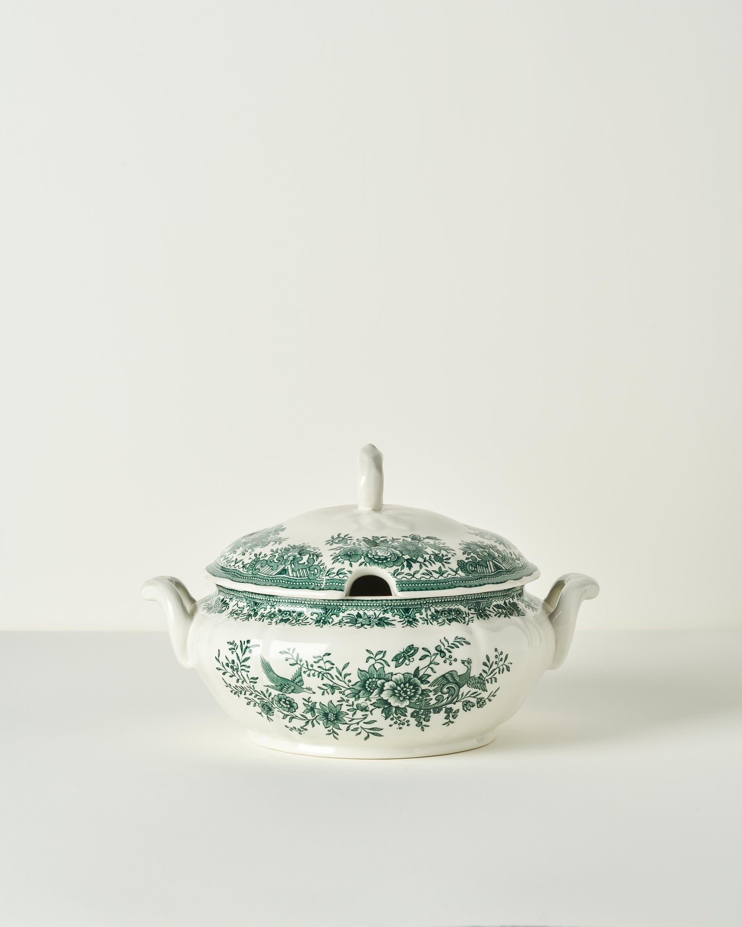 Vintage Villeroy & Boch Green Fasan Legume Tureen