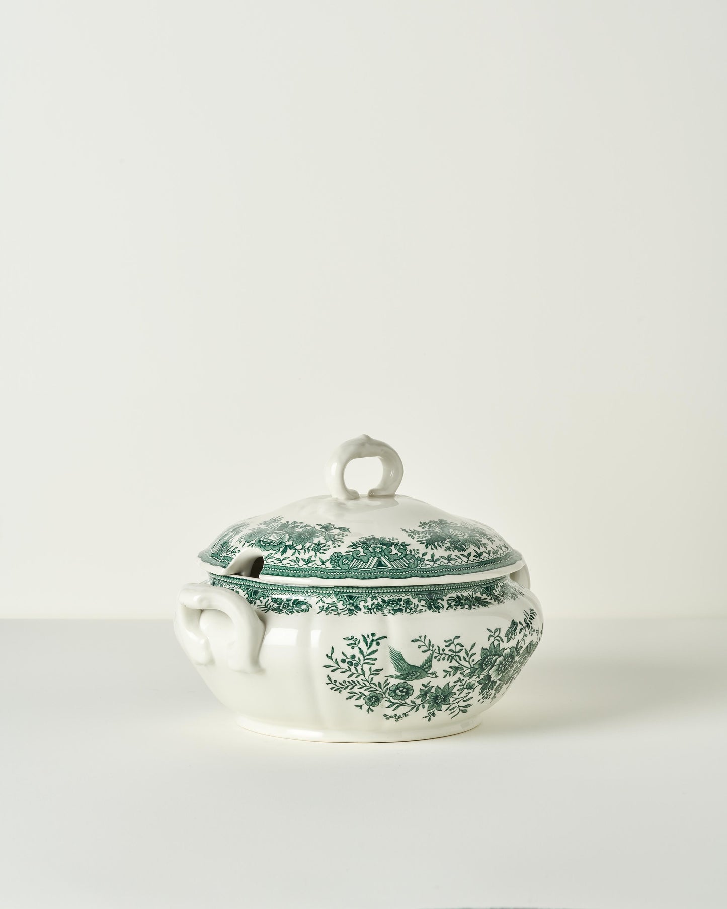 Vintage Villeroy & Boch Green Fasan Legume Tureen