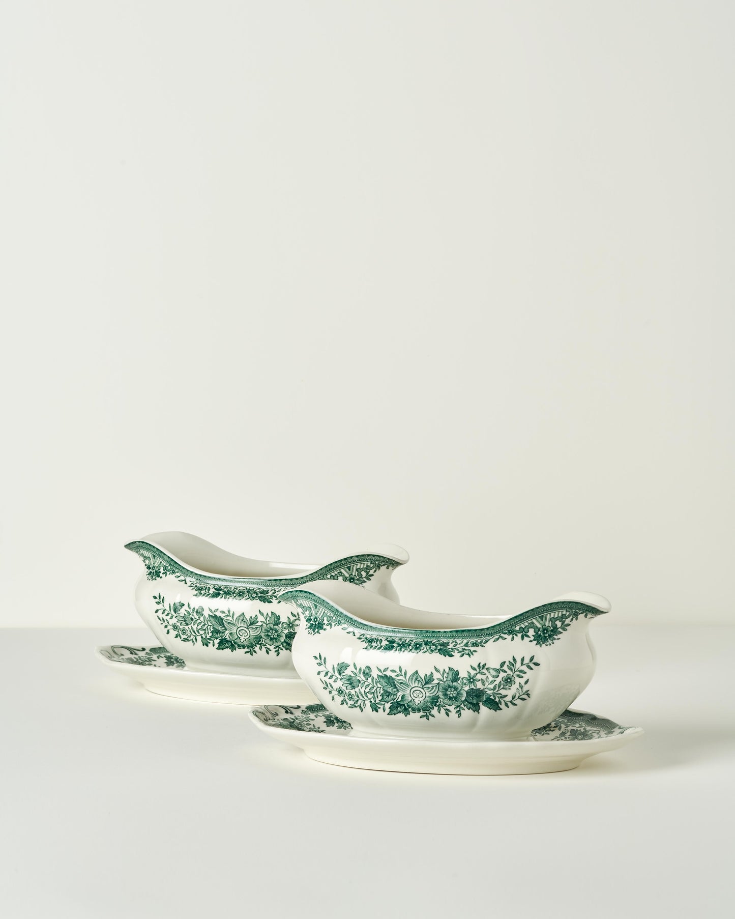 Vintage Villeroy & Boch Green Fasan Set