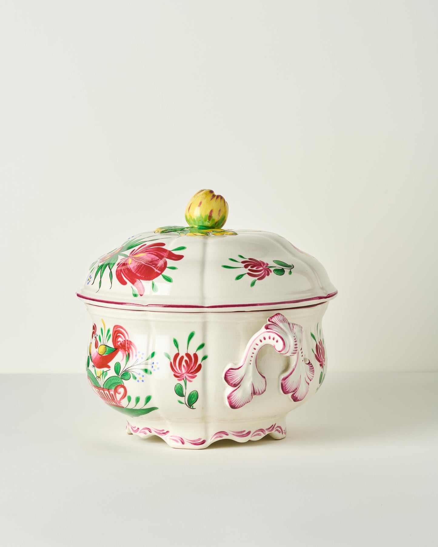 St Clement Faience "Coq" Set