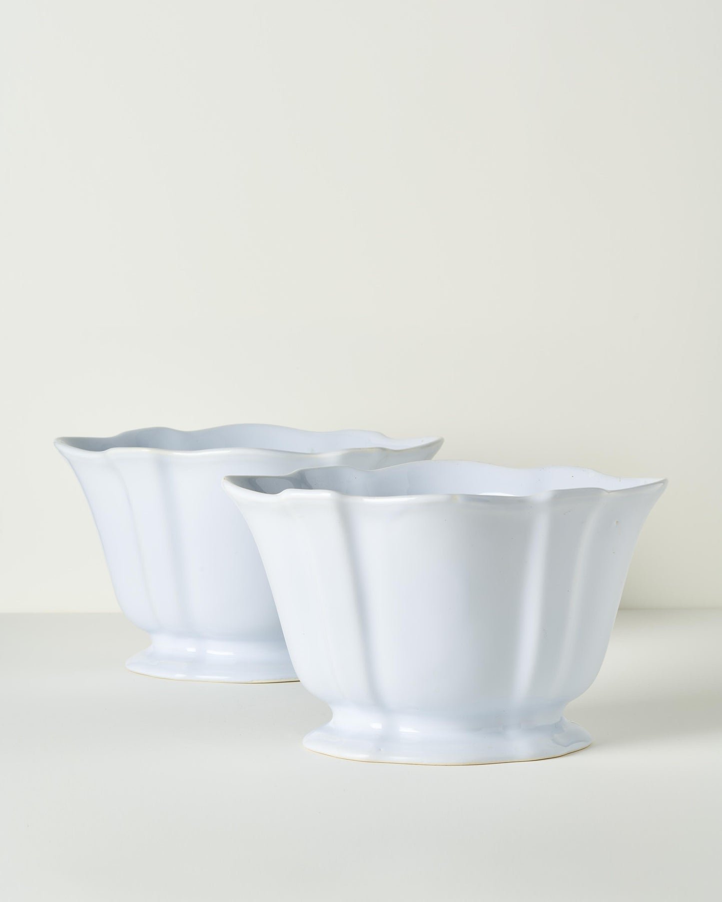 Light Blue Ceramic Vase