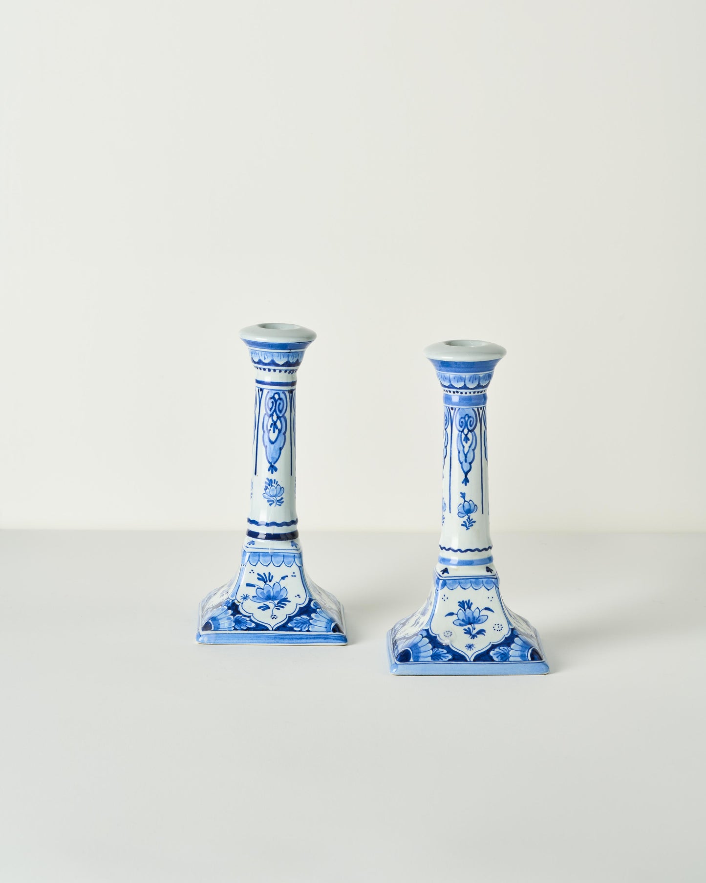 Royal Delft Candlesticks