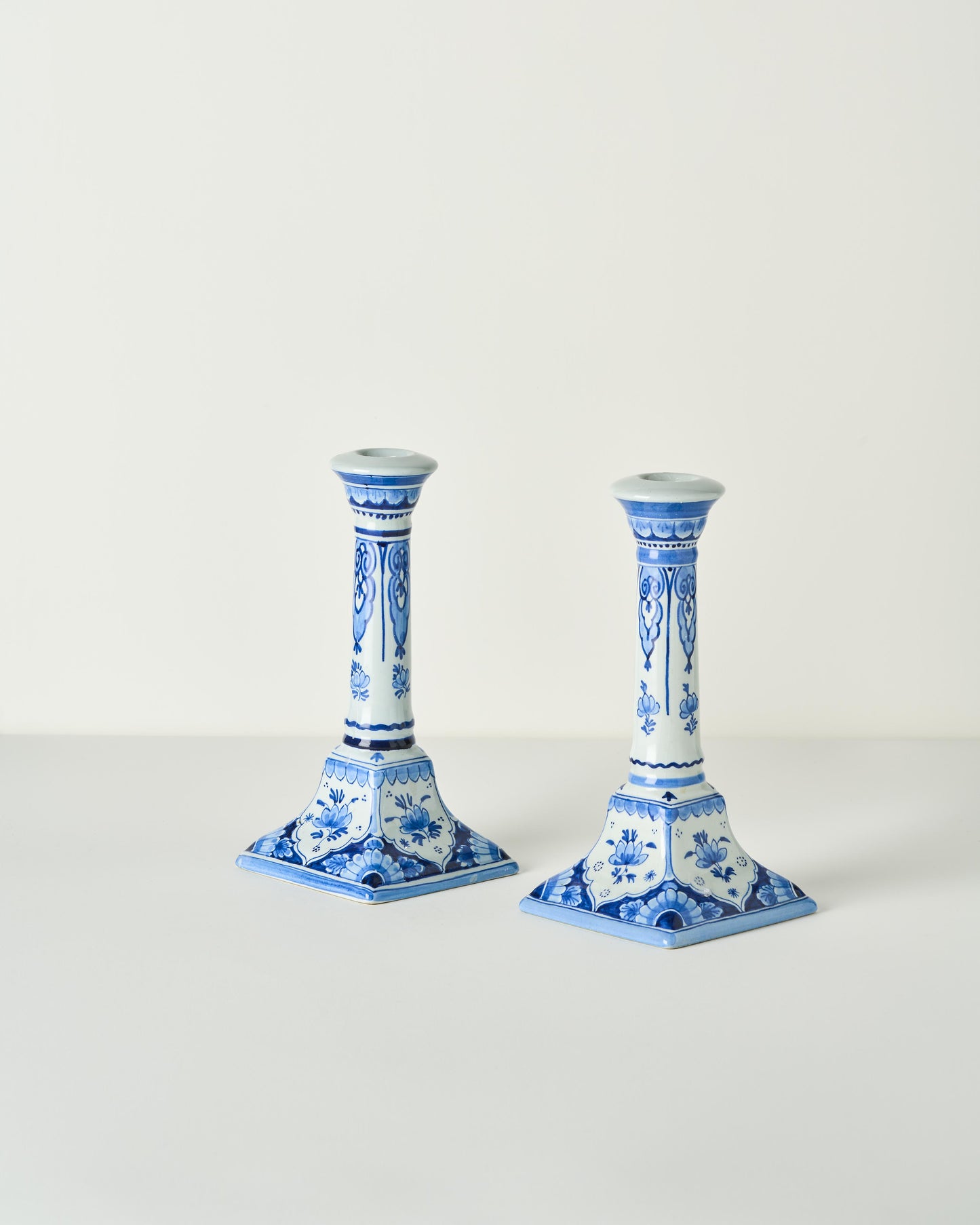 Royal Delft Candlesticks