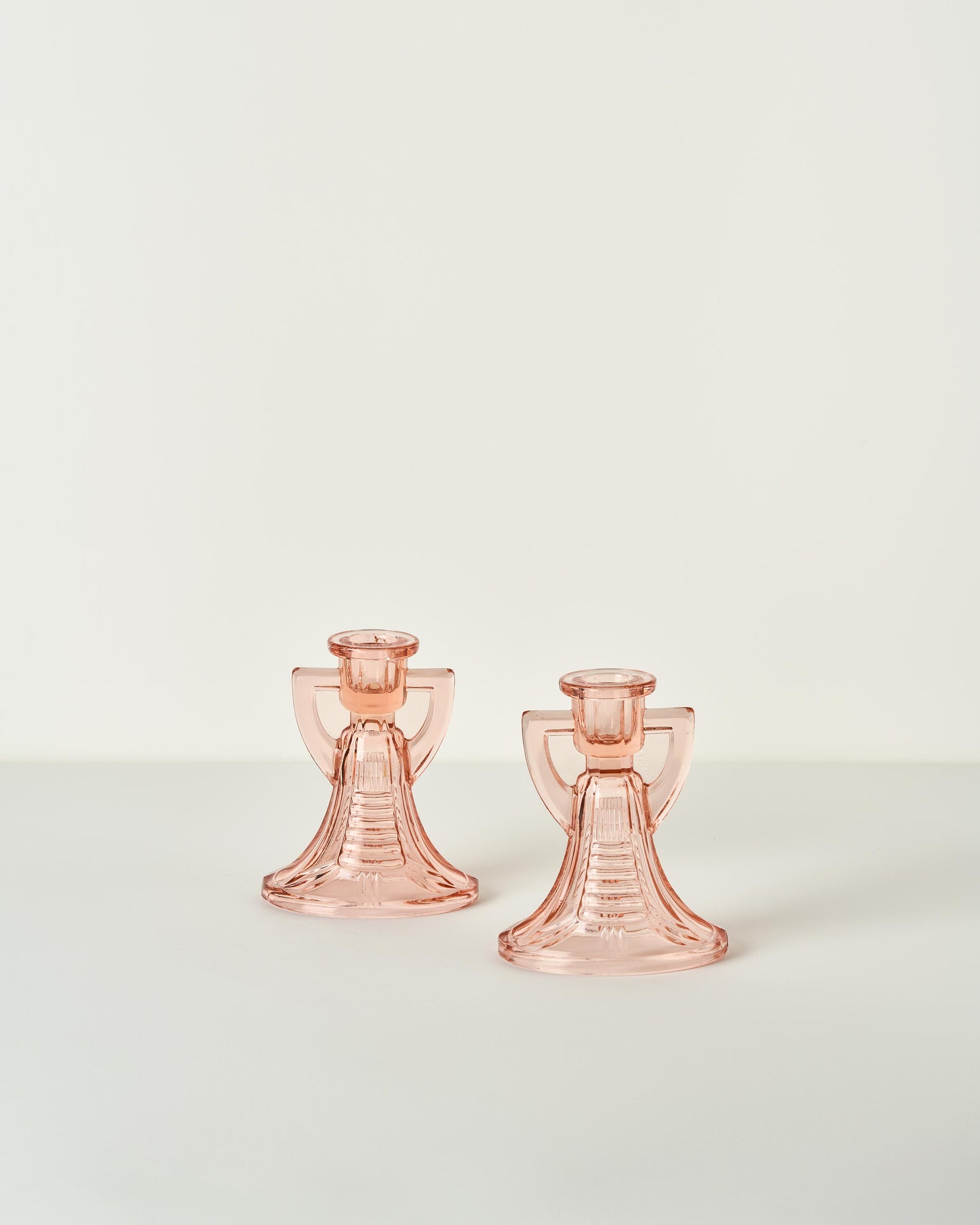 Val Saint Lambert Candlesticks