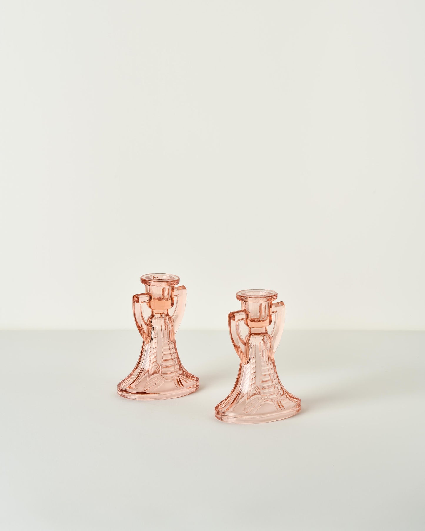Val Saint Lambert Candlesticks