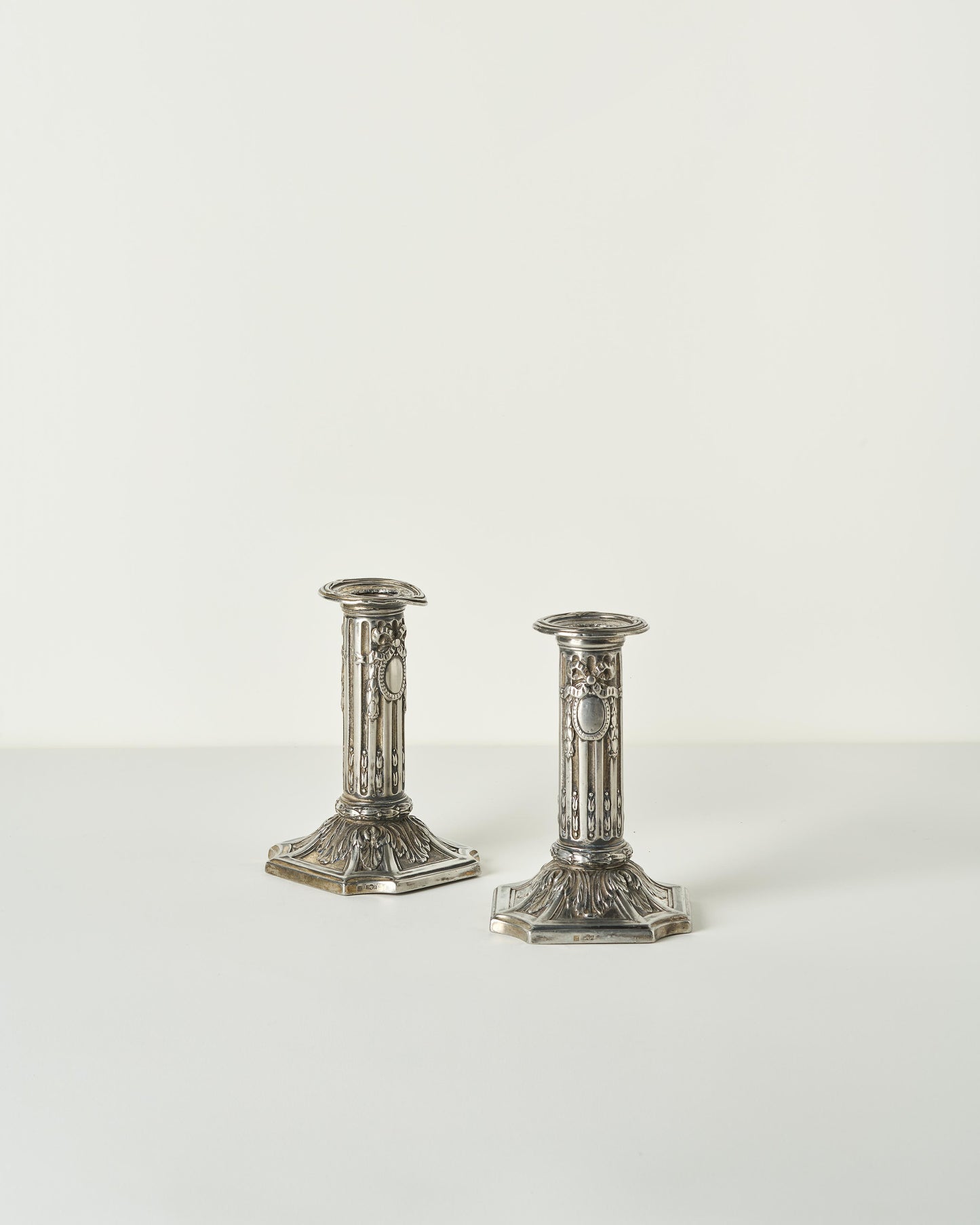 Art Nouveau Candlestick Holders - Victor Saglier