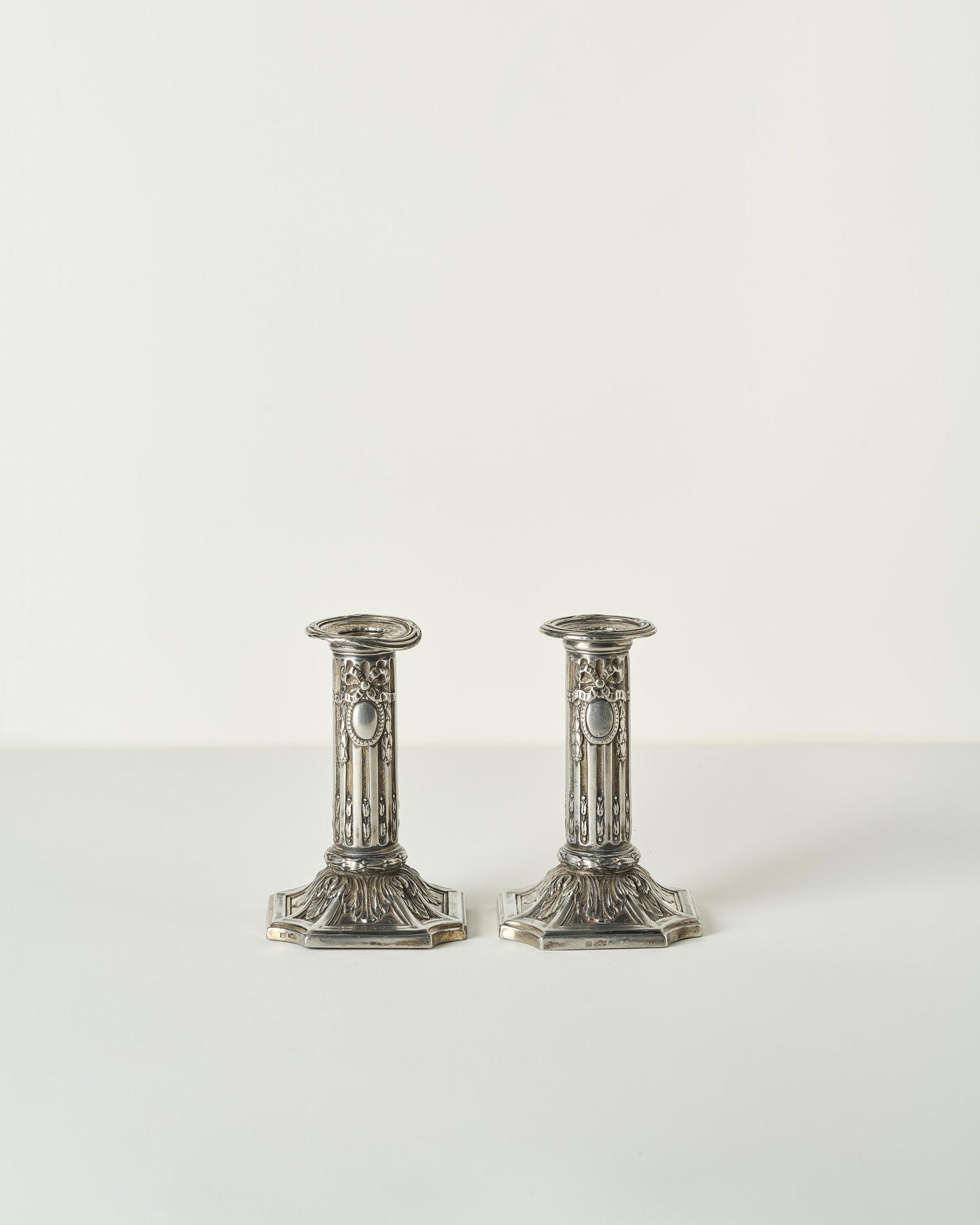 Art Nouveau Candlestick Holders - Victor Saglier
