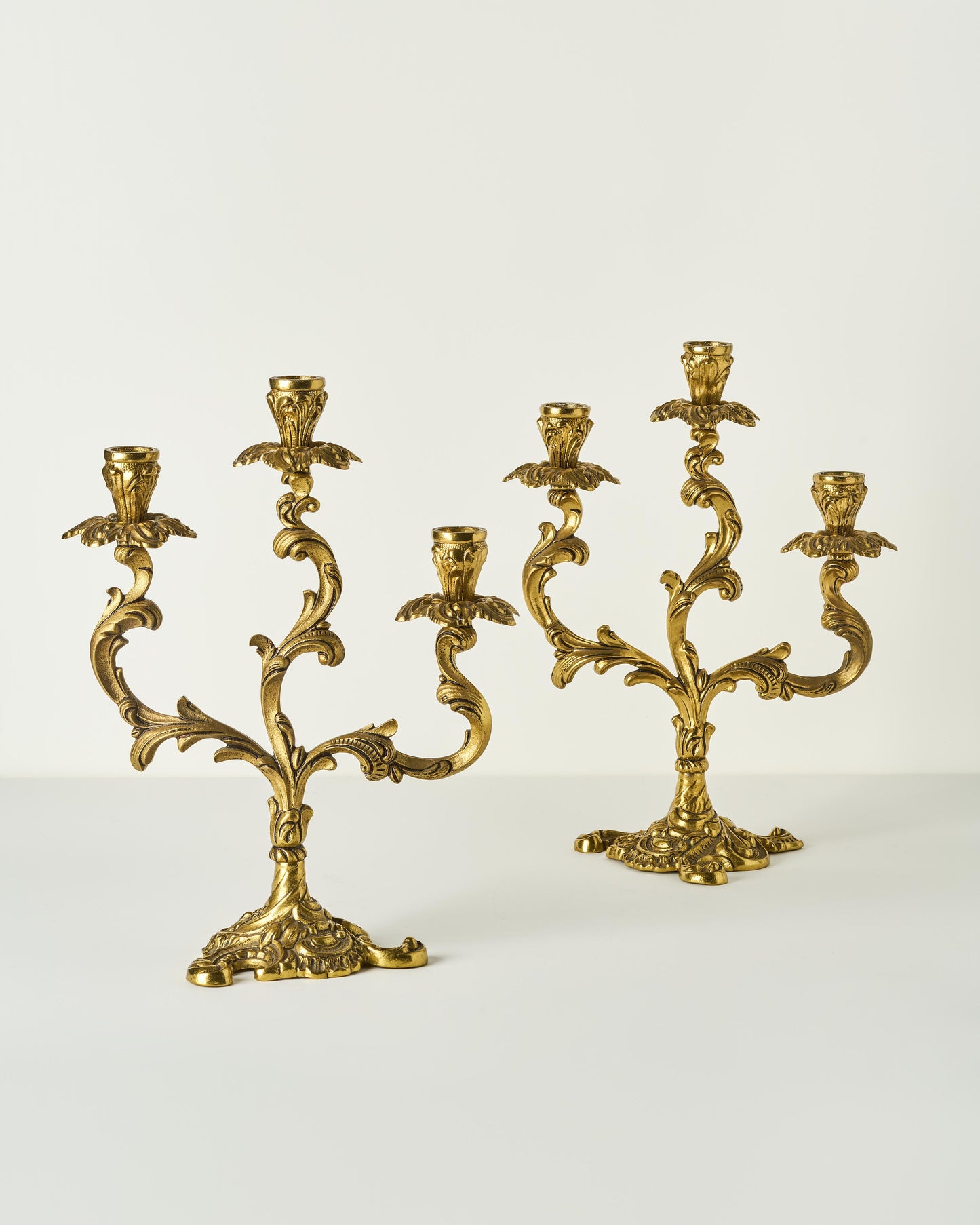 Bronze Candle Holders