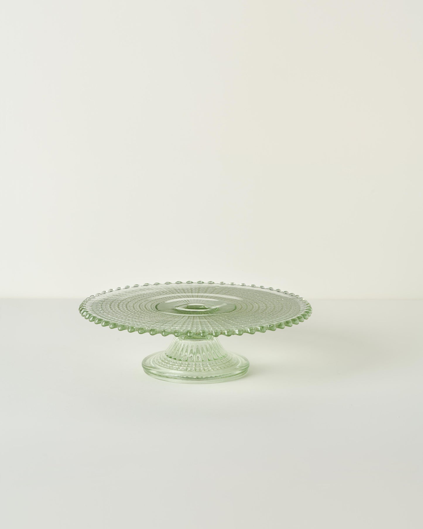 Val Saint Lambert Cake Stand