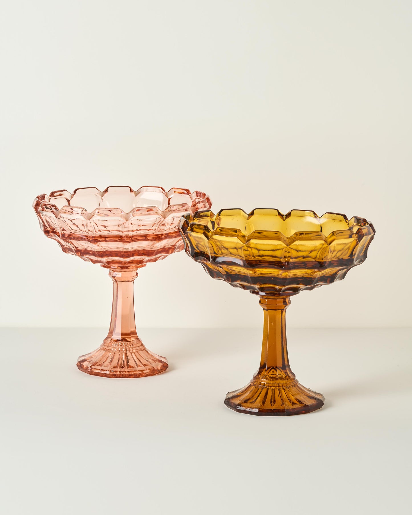 Glass Fruit Stands