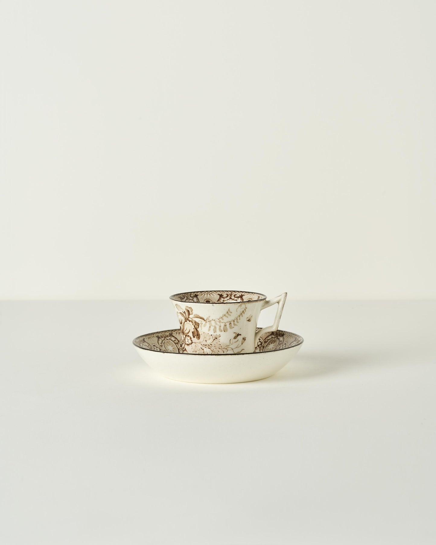 Antique Wedgwood Coffee Cup & Saucer