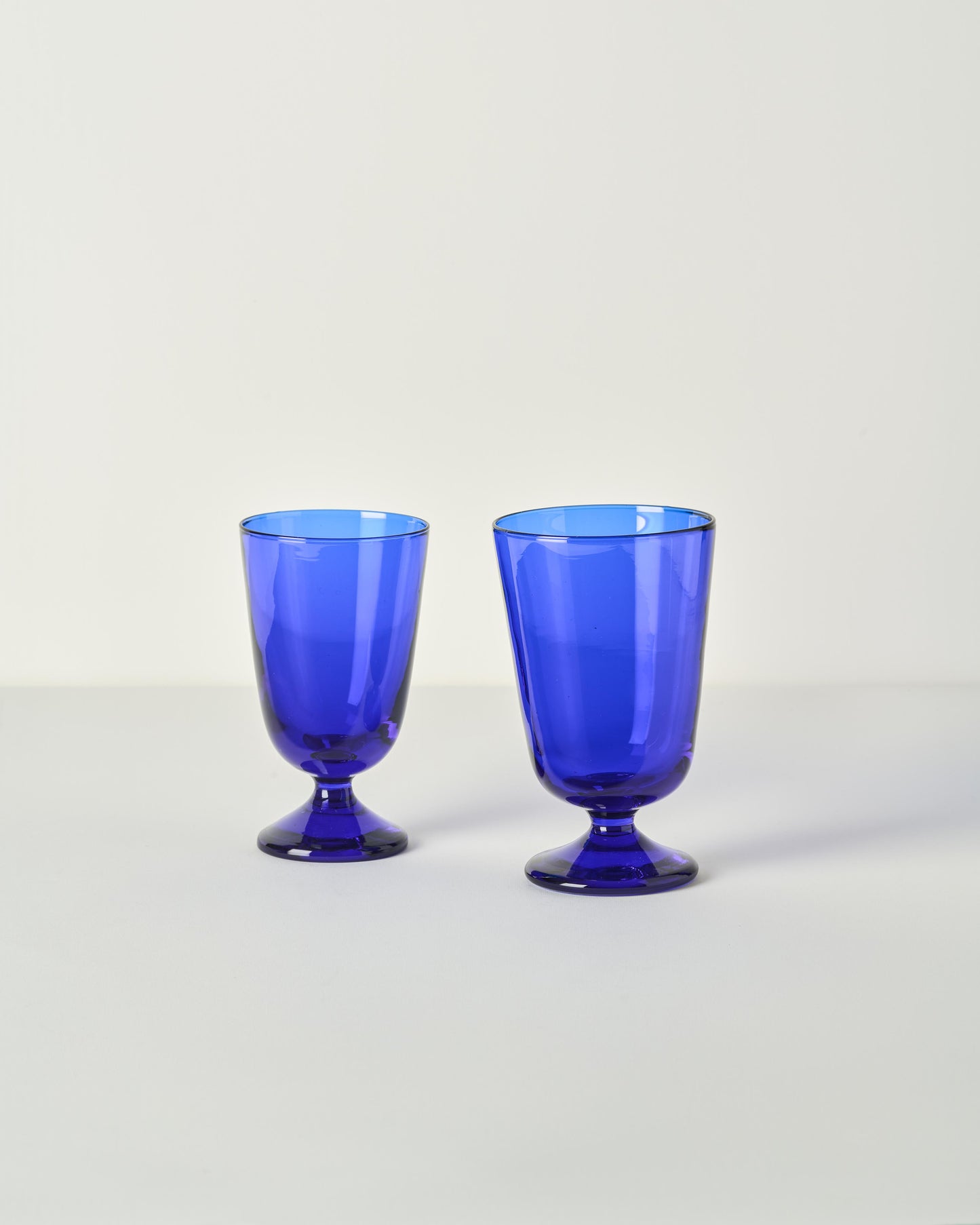 Blue Crystal Glasses