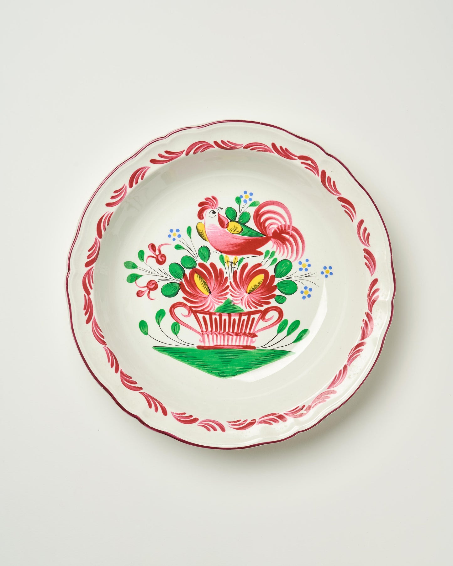 St Clement Faience "Coq" Set
