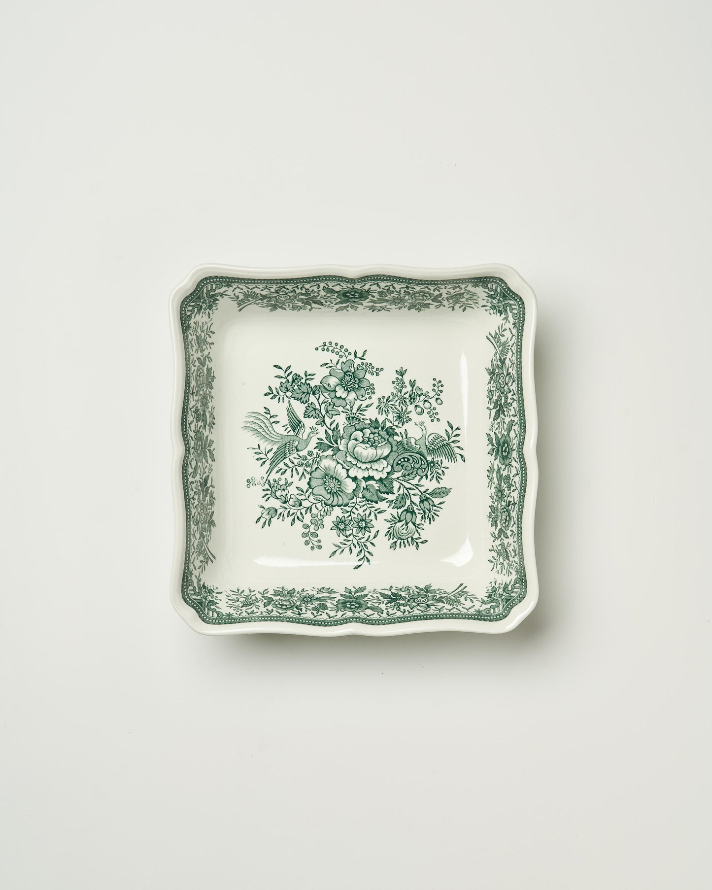 Vintage Villeroy & Boch Green Fasan Set