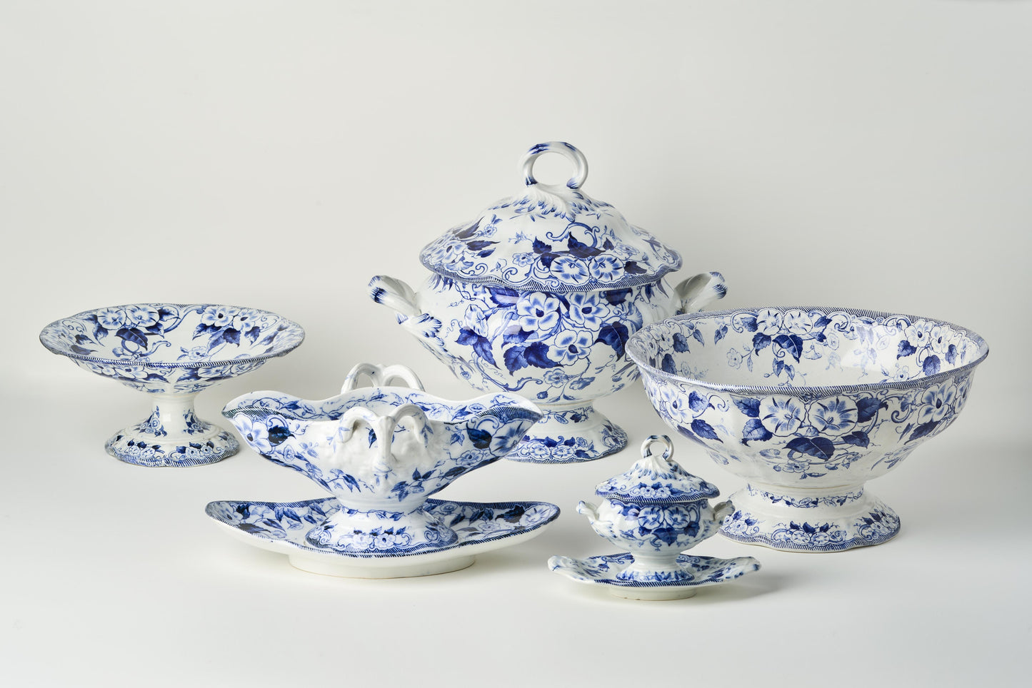 Creil et Montereau Flora Moutardier & Saucer