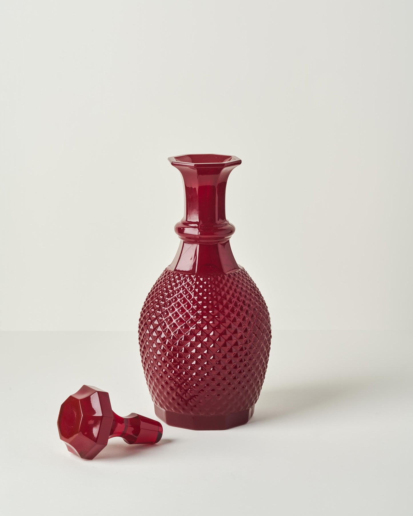 Vintage Burgundy Bottle