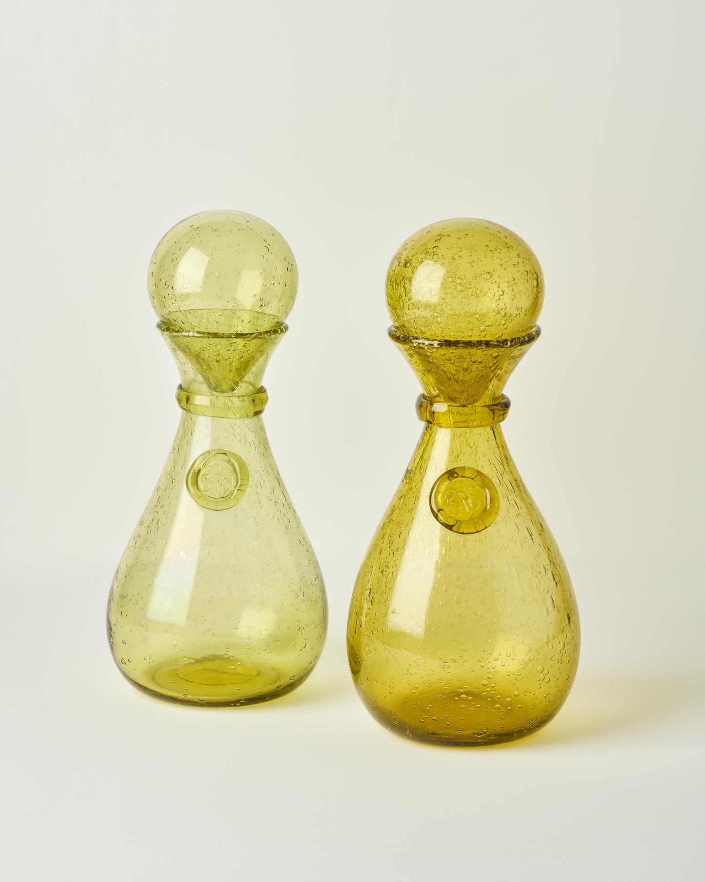Vintage Green Bottles