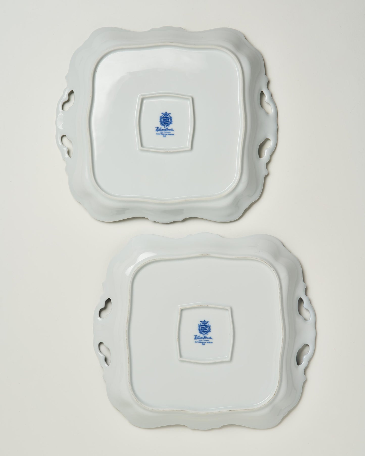 Blue & White Serving Trays