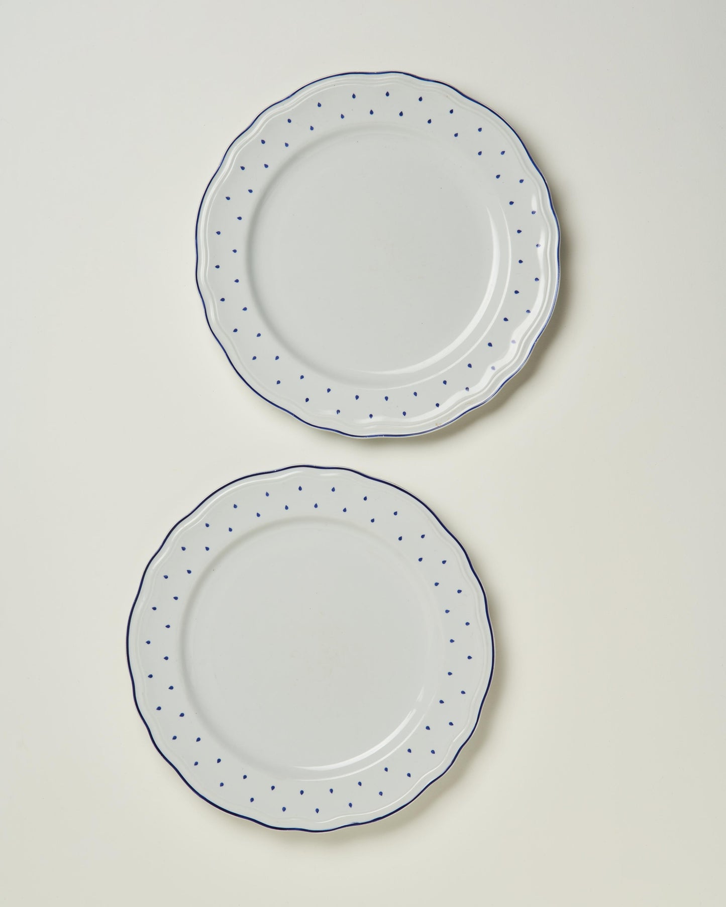 Richard Ginori Blue Drops Plates