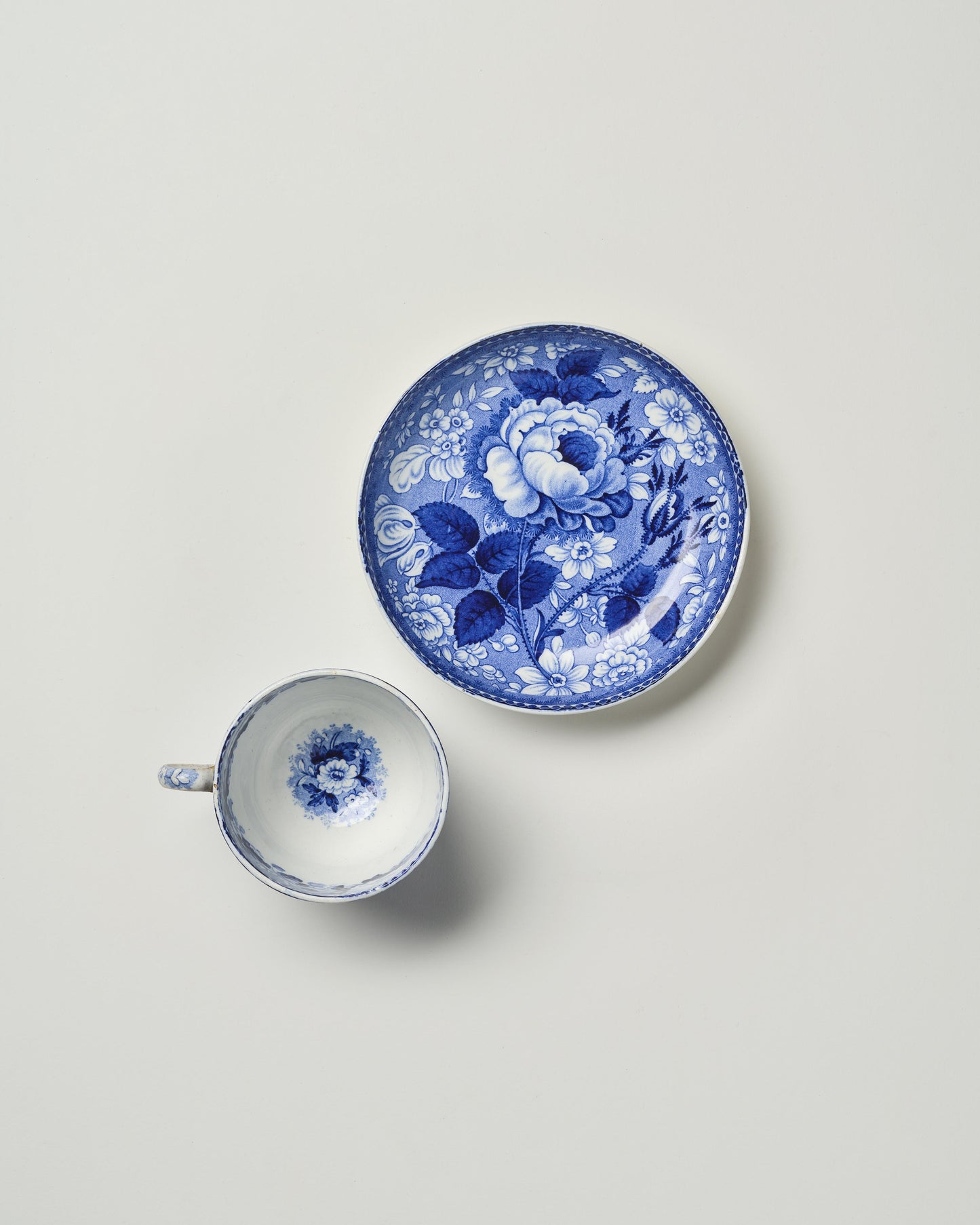 Antique Wedgwood Teacup & Saucer