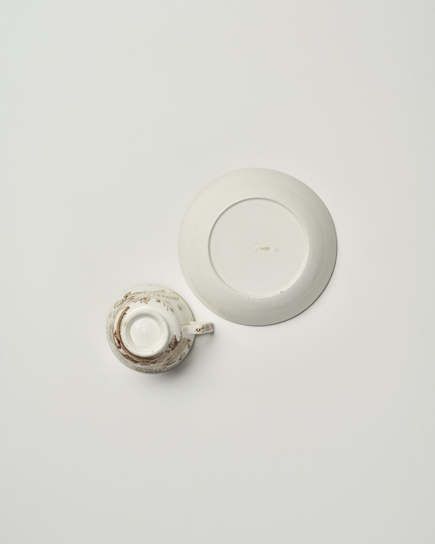 Antique Wedgwood Coffee Cup & Saucer