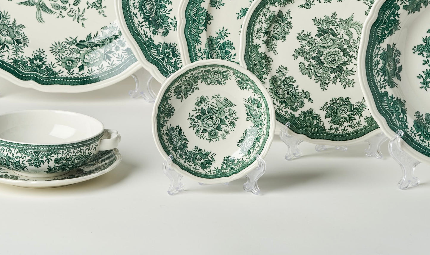 Vintage Villeroy & Boch Green Fasan Fruit Bowls