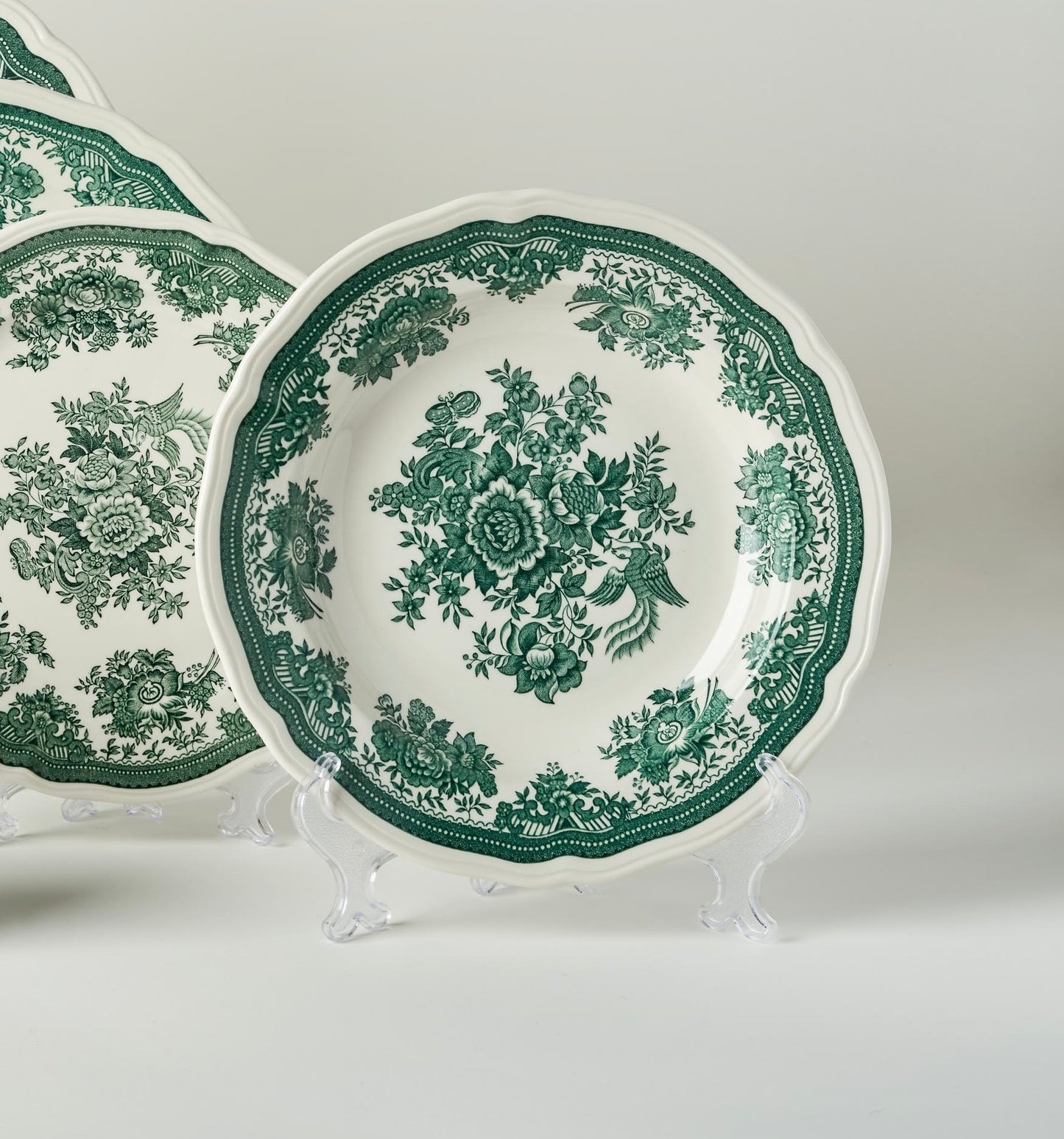 Vintage Villeroy & Boch Green Fasan Place-Settings Sets