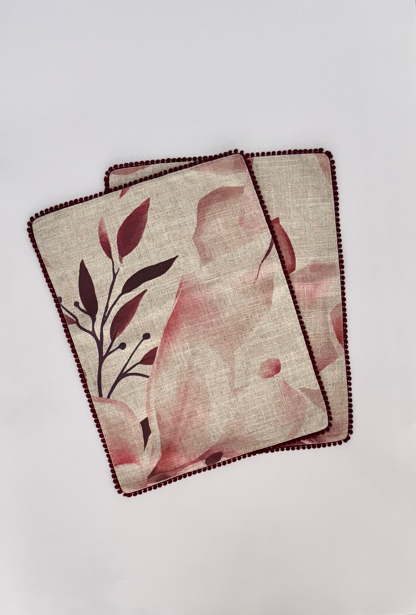 Argilla Studio Placemat - antique hemp lining