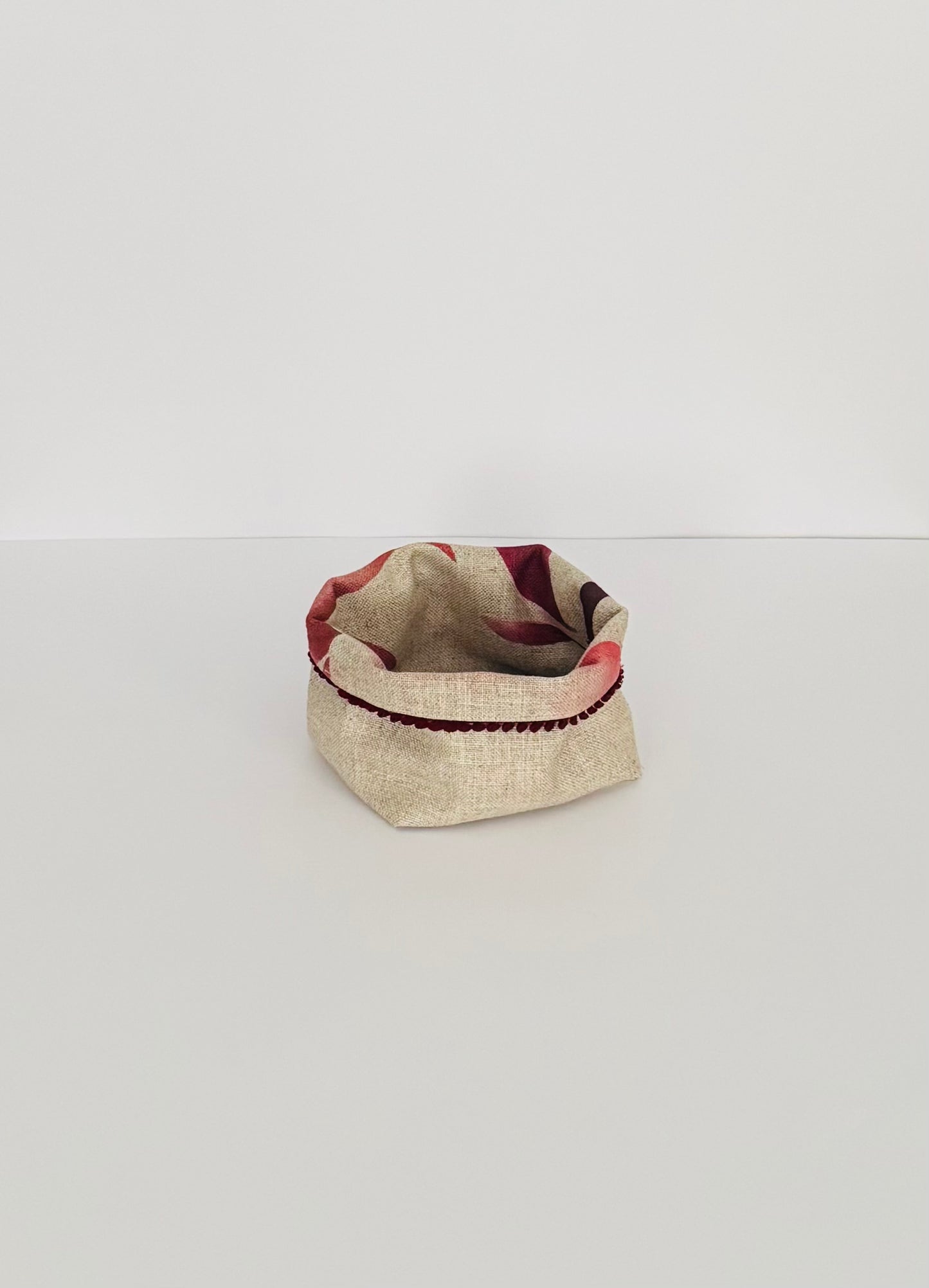 Argilla Studio Soft Flower Bread Basket