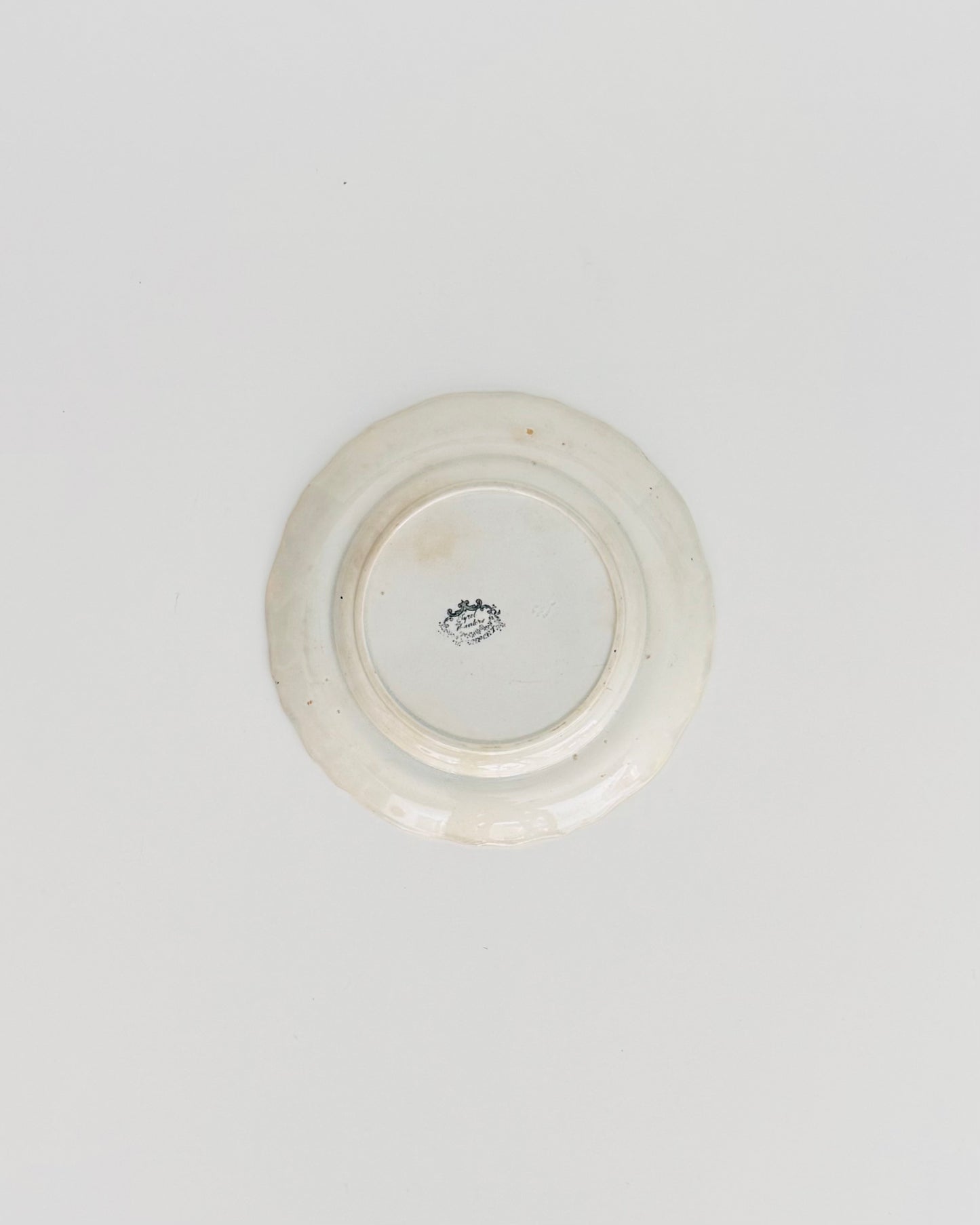 Davenport Tyrol Hunters - Black Transferware