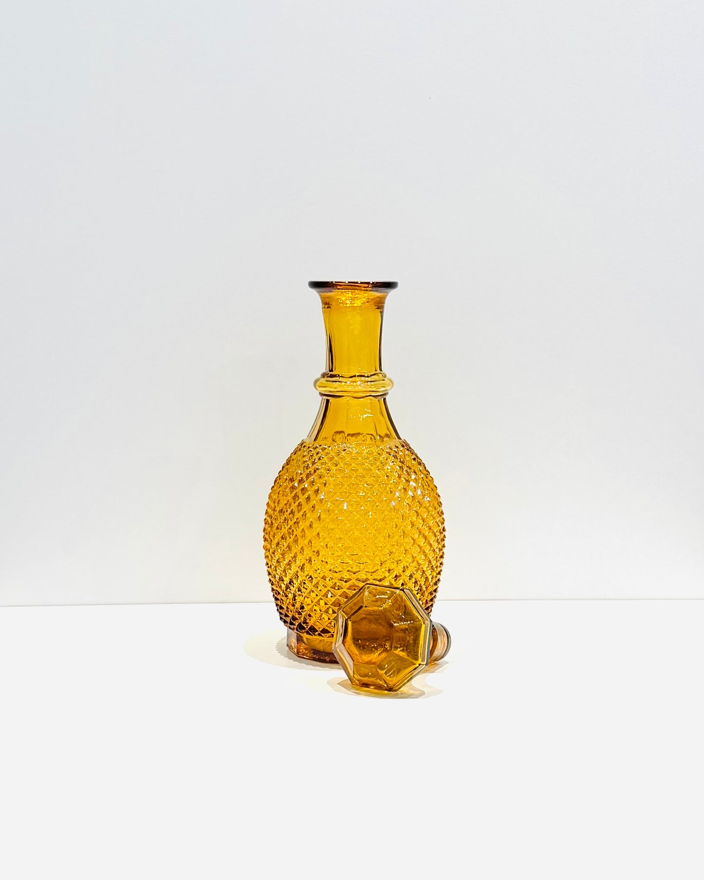 Vintage Amber Bottle