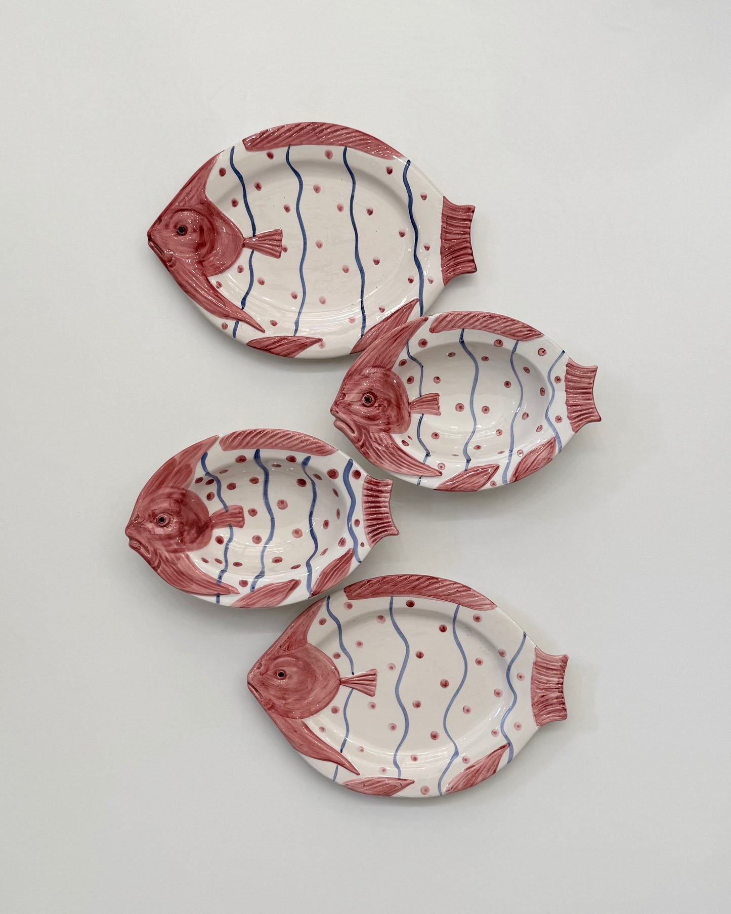 Fish-shaped Plate Set