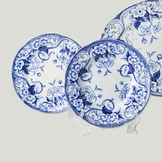 Creil et Montereau Flora Place-Setting Sets