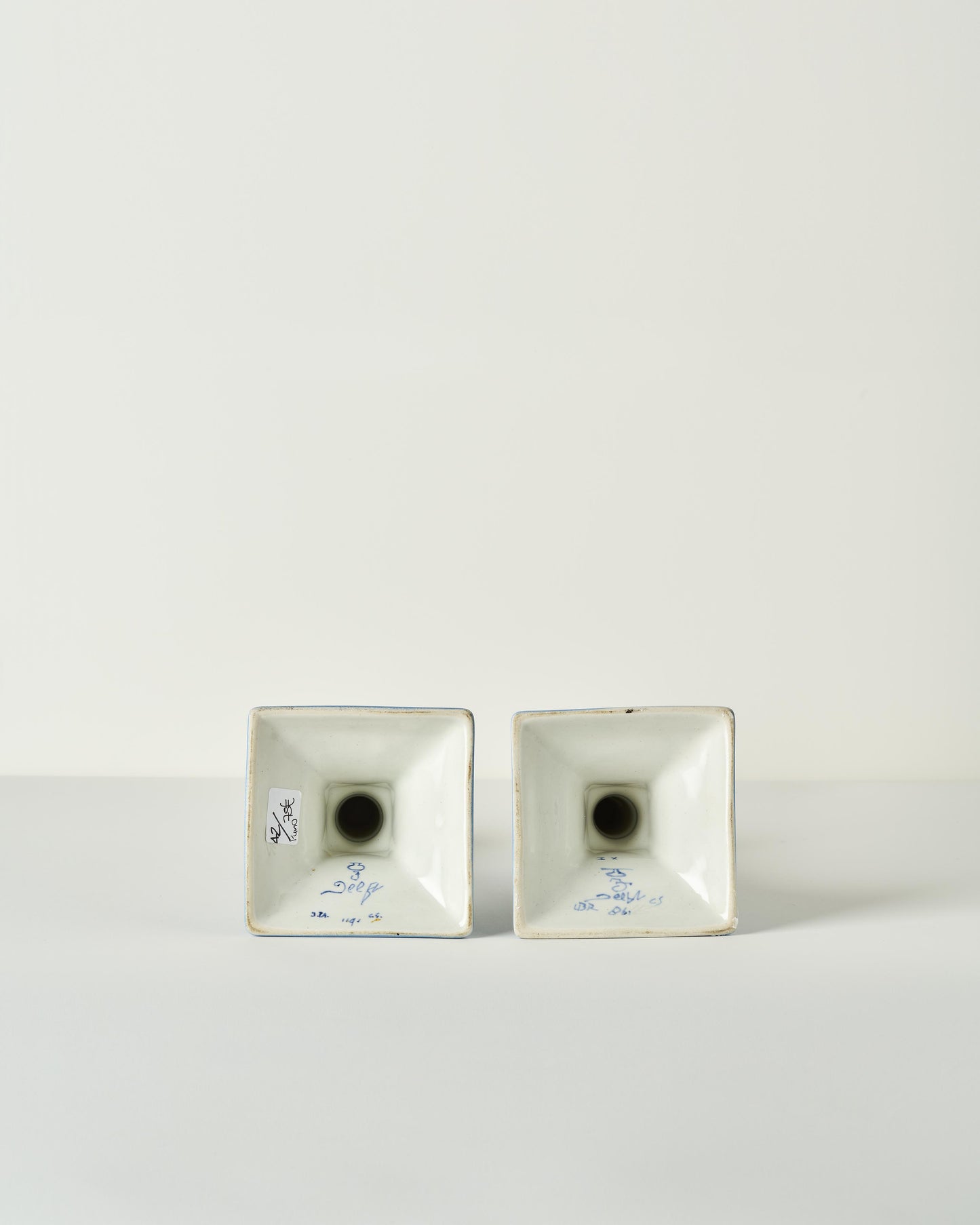 Royal Delft Candlesticks