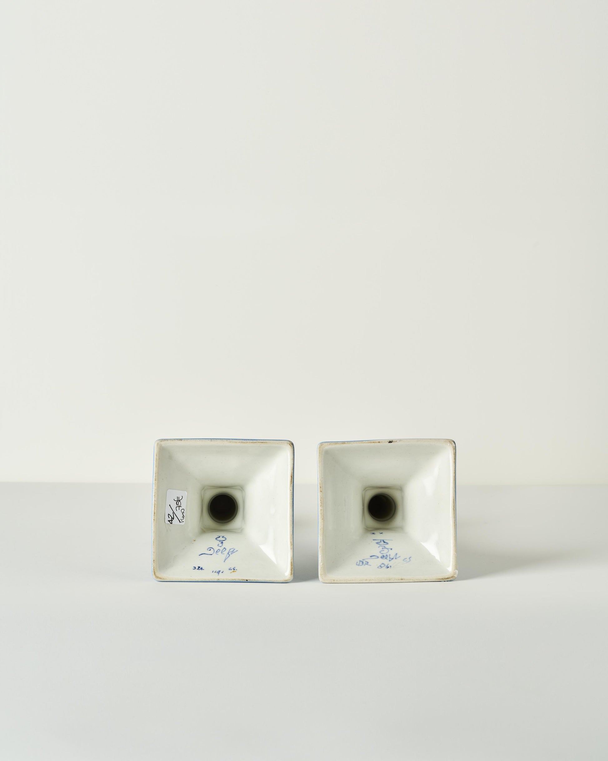 Royal Delft Candlesticks