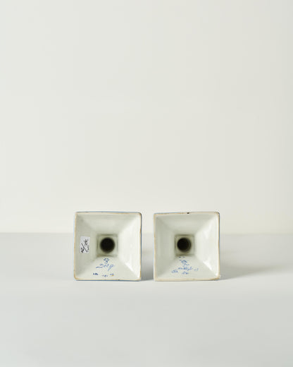 Royal Delft Candlesticks