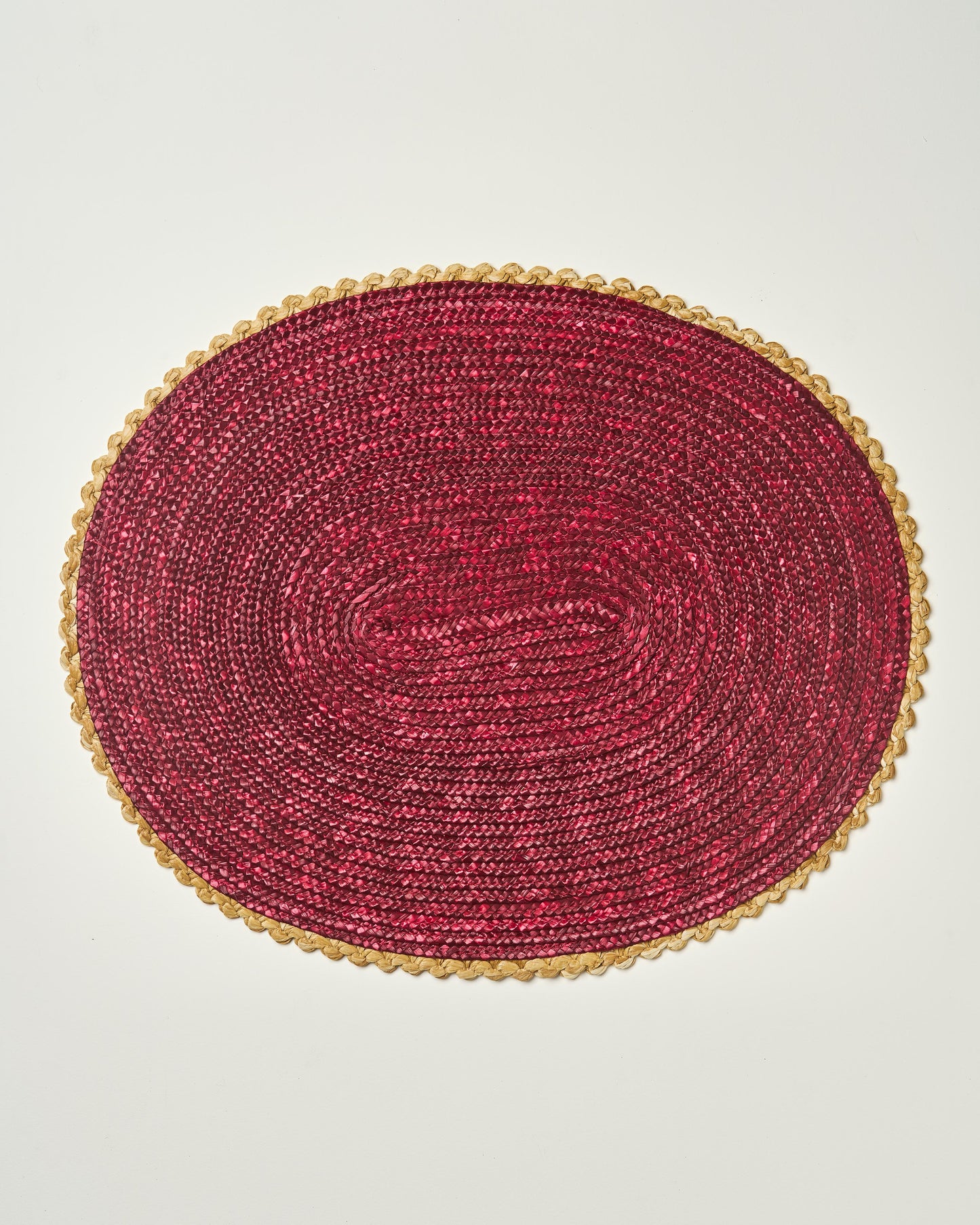 Argilla Studio Straw Placemat - caramel