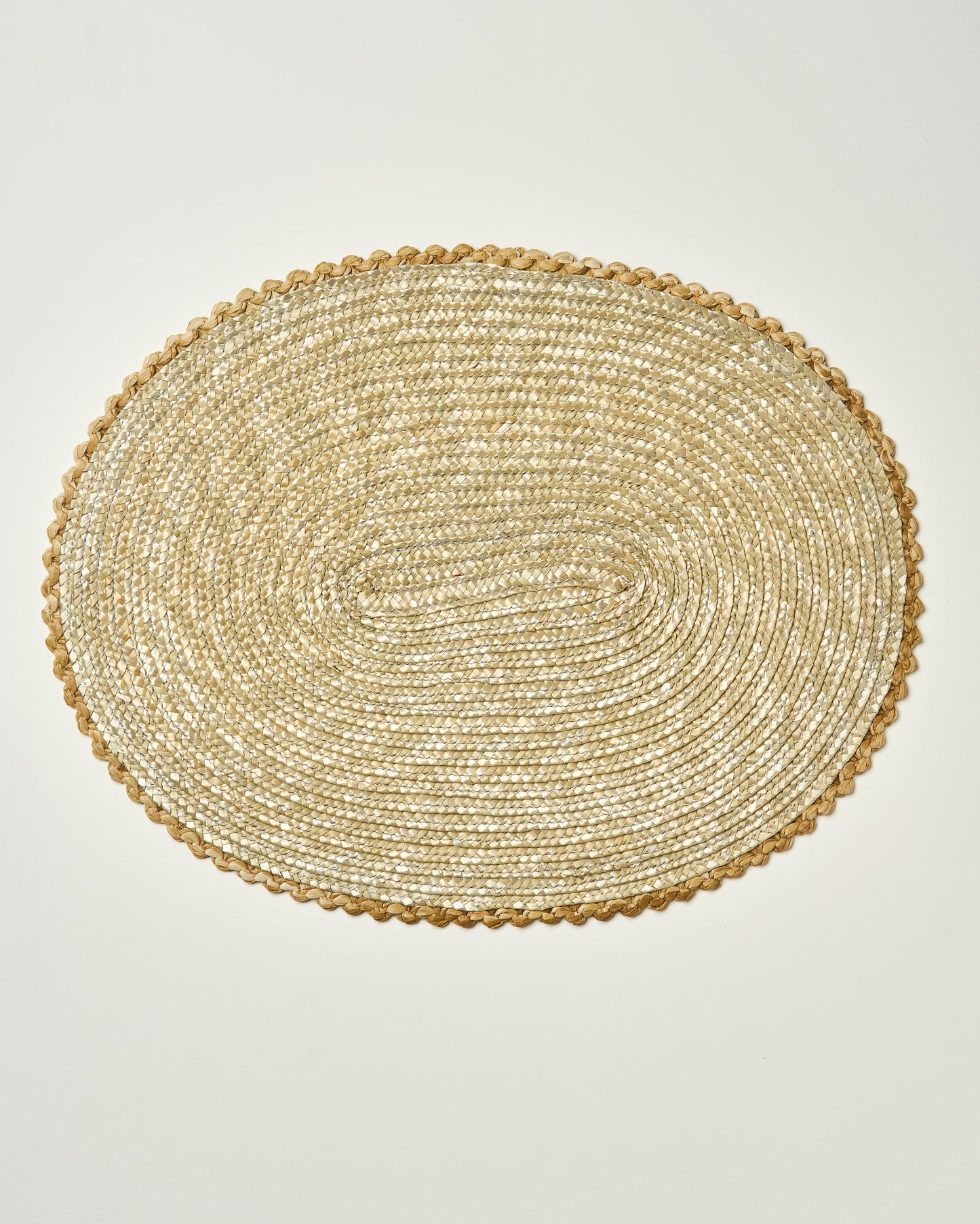 Argilla Studio Straw Placemat - caramel