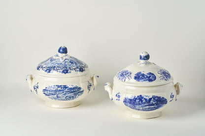 Vintage Sarreguemines Romantic Tureen