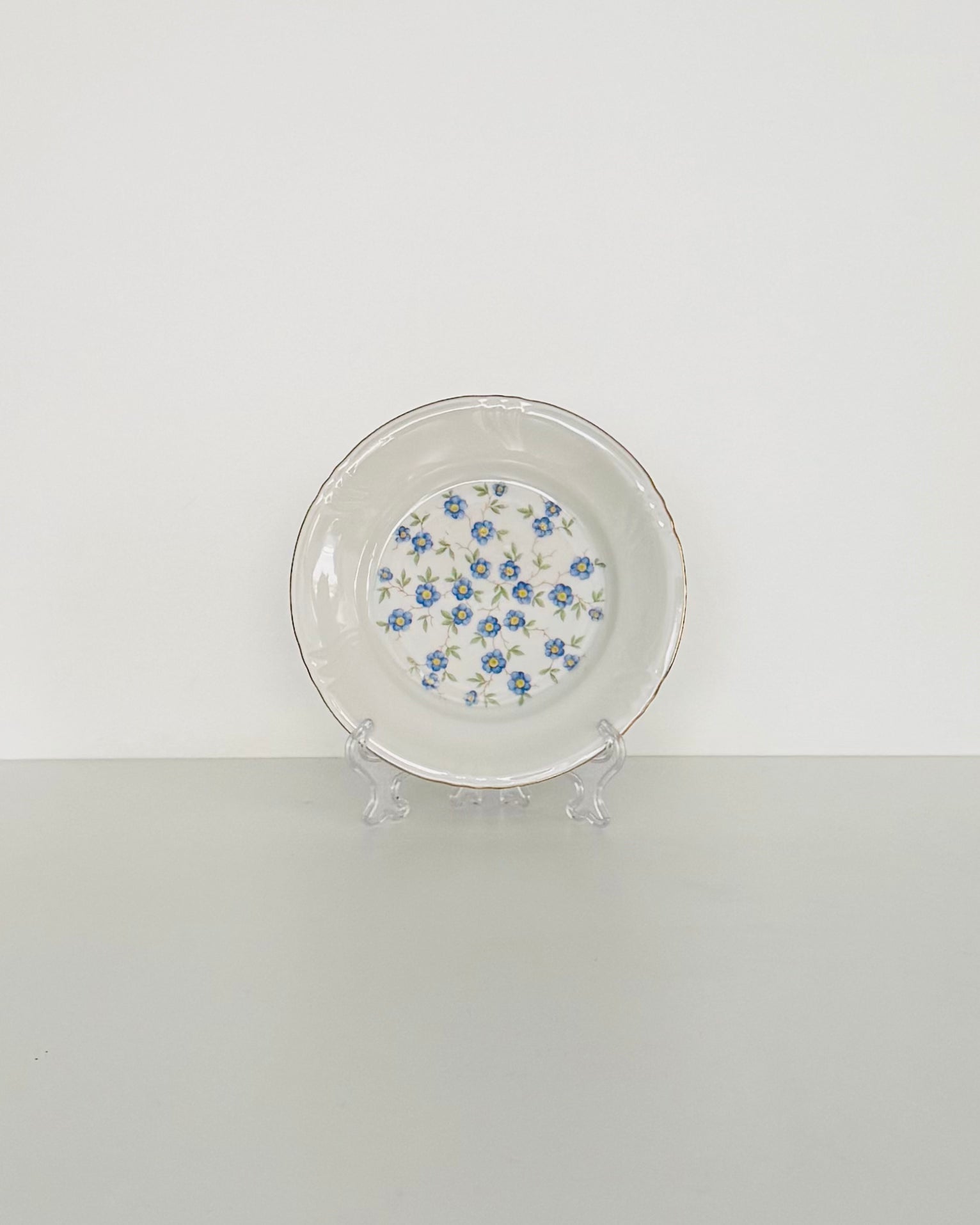 Floral Bread Plates