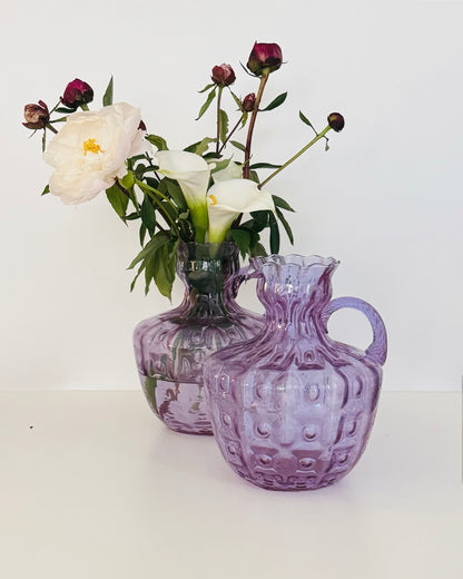Art Deco Lilac Jugs