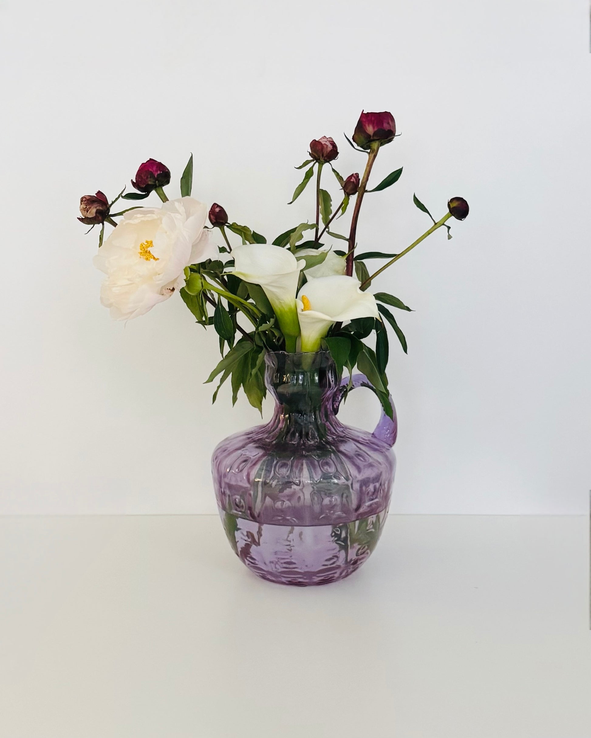 Art Deco Lilac Jugs