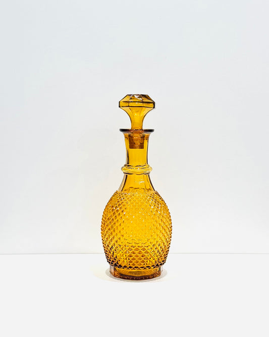 Vintage Amber Bottle