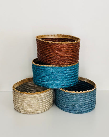 Straw Bread Basket
