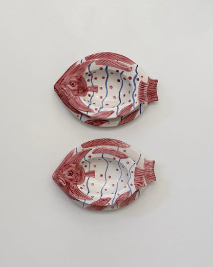 Fish-shaped Plate Set