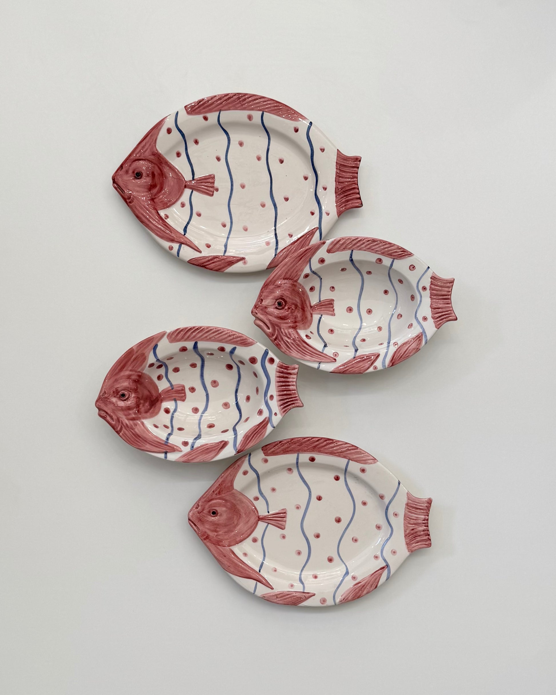Fish-shaped Plate Set